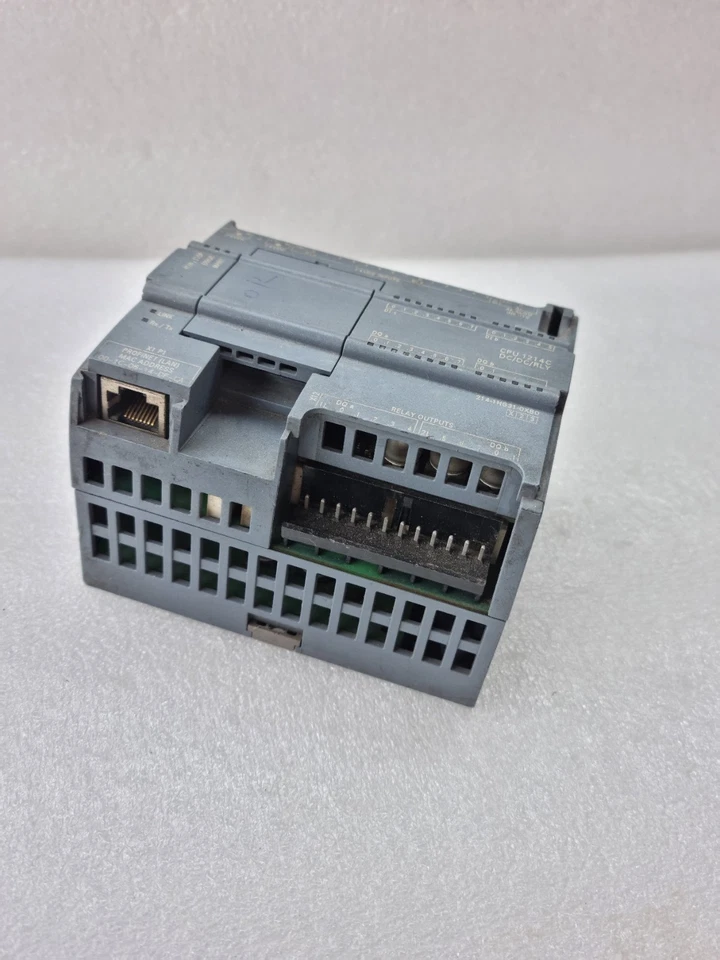 SIEMENS S7-1200 6ES7 214-1HG31-0XB0 CPU 1214C DC/DC/RLY (USED WORKING)
